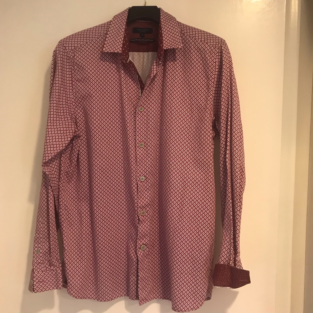 Ted Baker London long sleeve shirt size 4